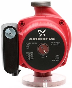 Насос циркуляционный Grundfos UPS 25-100 (серия 100) - фото 30528