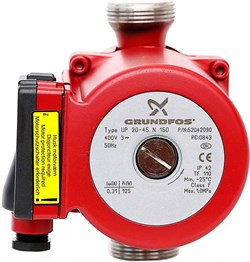 Насос циркуляционный Grundfos UP 20-45 N (для системы ГВС) - фото 30572