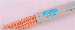 Твердый припой Felder Cu-Rophos®94, L-СuP6, ф 2 мм, L=500 мм, 1 кг - фото 31700