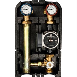 Насосная группа Stout с 3-х ходовым приводным смесителем 1" с насосом Grundfos UPSO 25-65 - фото 34894