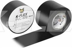 Скотч K-Flex PVC АТ 070, 38 мм х 25 м (черный) - фото 36393