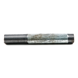 Сгон стальной удлиненный оцинкованный 1/2" (Ду 15) L=300мм ГОСТ 3262-75 КАЗ - фото 43189