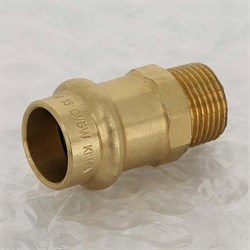 Муфта НР пресс для медных труб Viega 12 x 1/2" - фото 44736