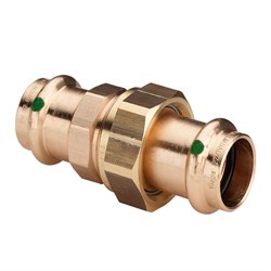 Муфта с разъемным соединением пресс для медных труб Viega 22 - фото 45069