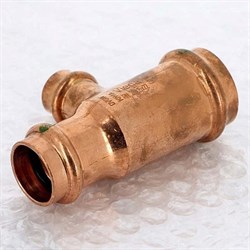 Тройник редукционный пресс для медных труб Viega 22 x 15 x 18 - фото 45376