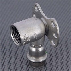 Водорозетка пресс для труб из нержавеющей стали Viega 22 x 1/2" - фото 45739