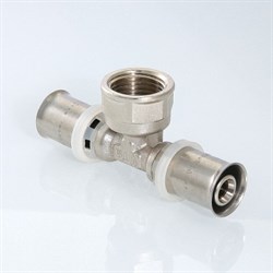 Тройник ВР пресс для мeталлопластиковых труб Valtec 26 x 1" - фото 51136