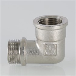 Угол латунный никелированный ВН Valtec 1 1/2" - фото 56034