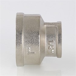 Муфта переходная латунная никелированная ВВ Valtec 1 1/4" x 1/2" - фото 56289