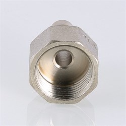 Штуцер латунный никелированный ВР Valtec 3/4" x 20 - фото 56665