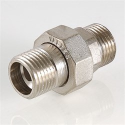 Сгон латунный никелированный НН Valtec 1 1/4" - фото 56885