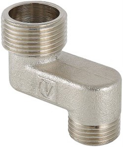 Эксцентрик латунный никелированный НН Valtec 1" x 3/4" x 30 - фото 65083