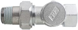 Вентиль для радиатора обратный прямой FAR c уплотнением Loctite Dri - Seal 1/2" (FV 1400 12) - фото 70201