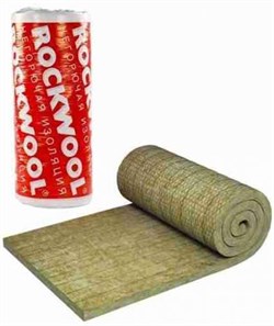 Рулон минеральная вата ROCKWOOL WIRED MAT 80 40х1000-6 - фото 78390