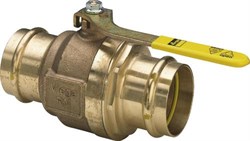 Кран шаровый газовый Viega Profipress G пресс, для медных труб, 15 - фото 78506
