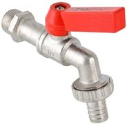 Кран шаровый Valtec водоразборный со штуцером НР (ручка) 3/4&quot;