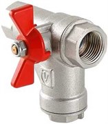 Кран шаровый Valtec со встроенным прямым фильтром ВВ (бабочка) 1/2"