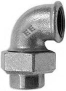 Американка ЕЕ угловая коническая ВР 3/4", черная