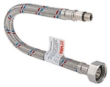 Гибкая подводка для смесителя Valtec штуцер M10 (18 мм) x ВР 1/2&quot;, 50 см