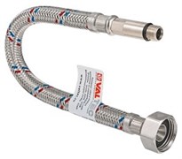 Гибкая подводка для смесителя Valtec штуцер M10 (35 мм) x ВР 1/2&quot;, 40 см