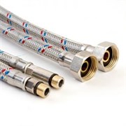 Гибкая подводка для смесителя ELKA штуцер M10 x ВР 1/2&quot;, пара, 60 см