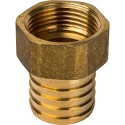Штуцер ВР латунный Stout 1 1/4" x 35