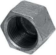 Заглушка ЕЕ оцинкованная ВР 1/2"
