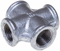 Крестовина ЕЕ 1 1/4&quot;, оцинкованная