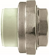 Муфта разъемная полипропиленовая Pipelife Instaplast ВР 20x1/2&quot;