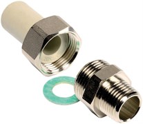 Муфта разъемная WAVIN EKOPLASTIK НР 25 x 3/4"