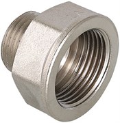 Переход латунный никелированный ВН Valtec 3/8" x 1/4"