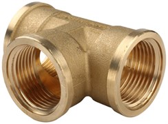 Тройник ВВ латунный Tiemme 3/4"