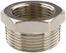 Футорка НР никелированная Tiemme 1" х 1/2"