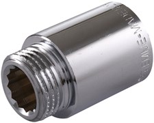 Удлинитель НВ хромированный Tiemme 1/2" х 25 мм