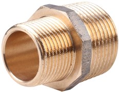 Ниппель редукционный НН Viega 1/4&quot; x 1/8&quot; (бронза)