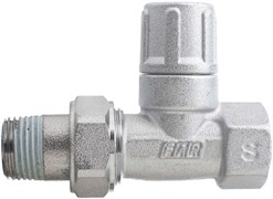 Вентиль для радиатора обратный прямой FAR c уплотнением Loctite Dri - Seal 1/2" (FV 1400 12)