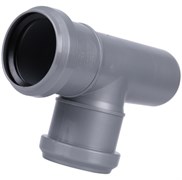 Тройник канализационный Sinikon Standart 50х40x87°