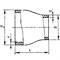 Переход стальной концентрический Дн 159х4.5-76х3.5 (Ду 150х65) бесшовный ГОСТ 17378-2001 - фото 41895
